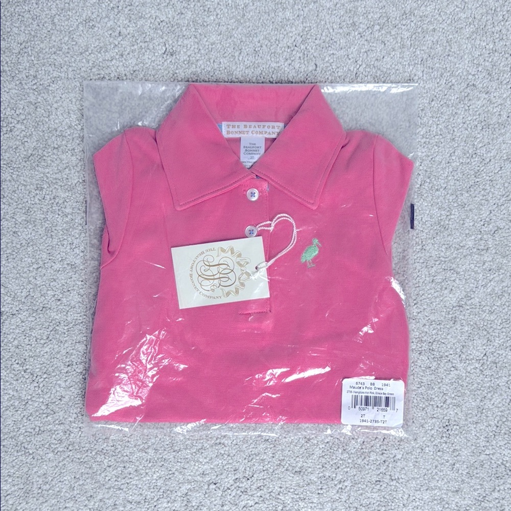 NWT The Beaufort Bonnet Company Polo Dress